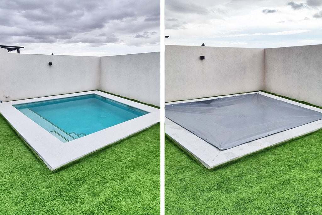 tapar piscina invierno