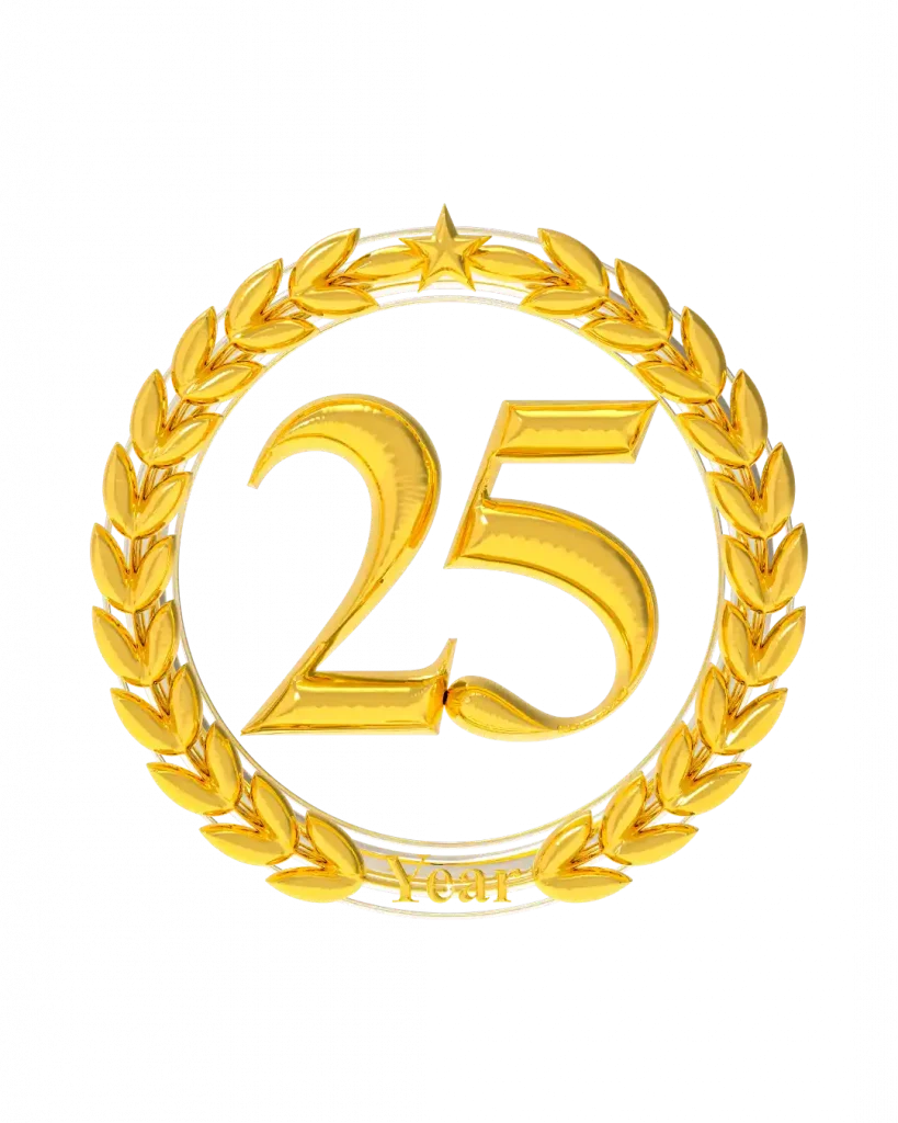25 años