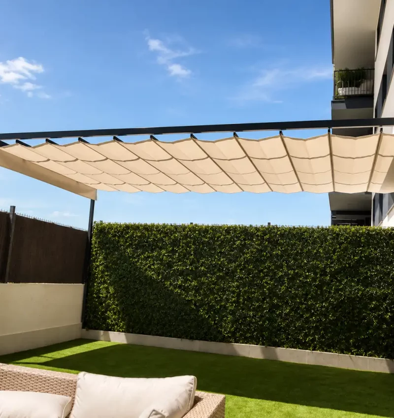 pérgola para jardín