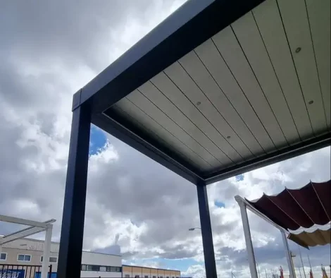 pérgola bioclimática en Madrid