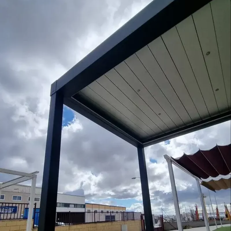 pérgola bioclimática en Madrid