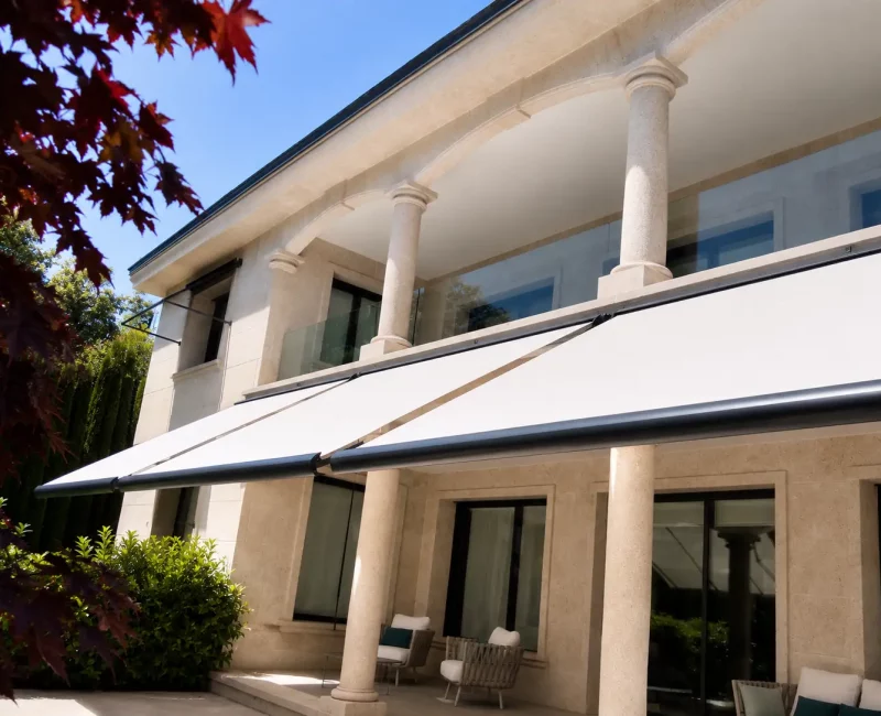 Toldo cofre para terraza